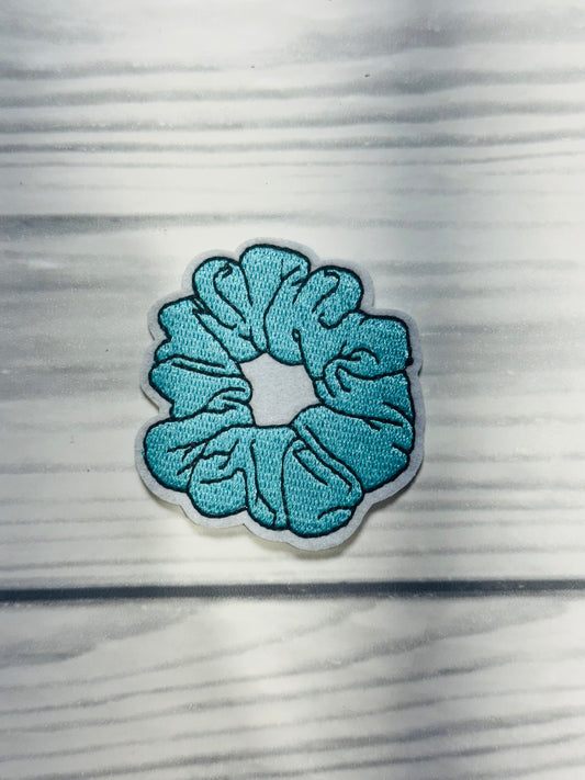 BLUE SCRUNCHIE