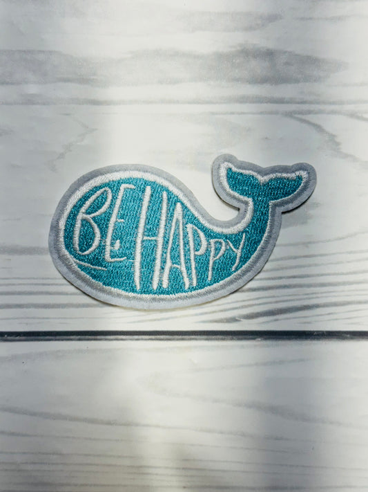 BE HAPPY WHALE