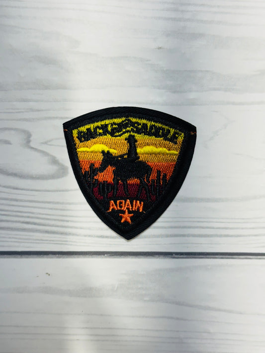 BACK IN THE SADDLE AGAIN