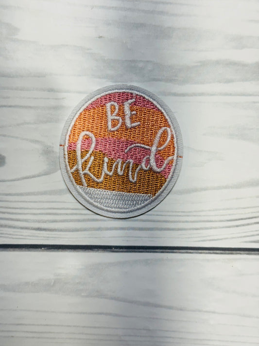BE KIND ORANGE CIRCLE