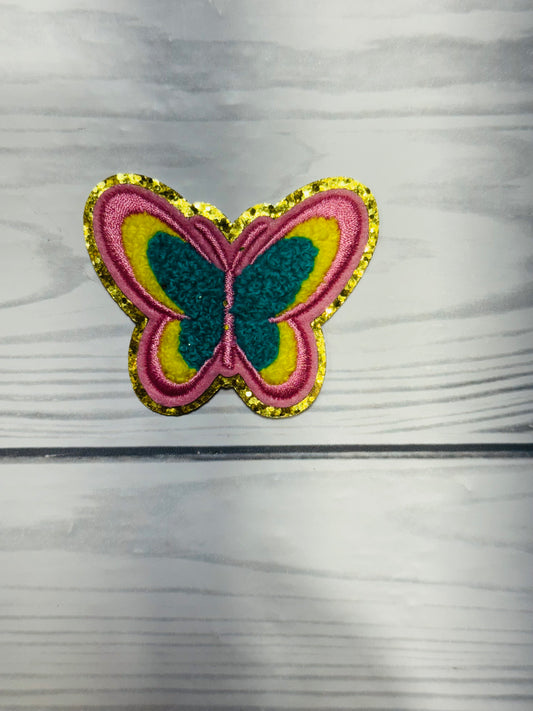 BUTTERFLY GOLD GLITTER