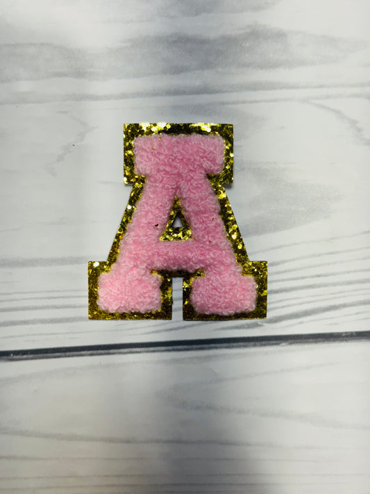 A PINK GOLD GLITTER